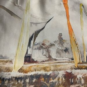 John Hardy Large Water Color Tote Bag.